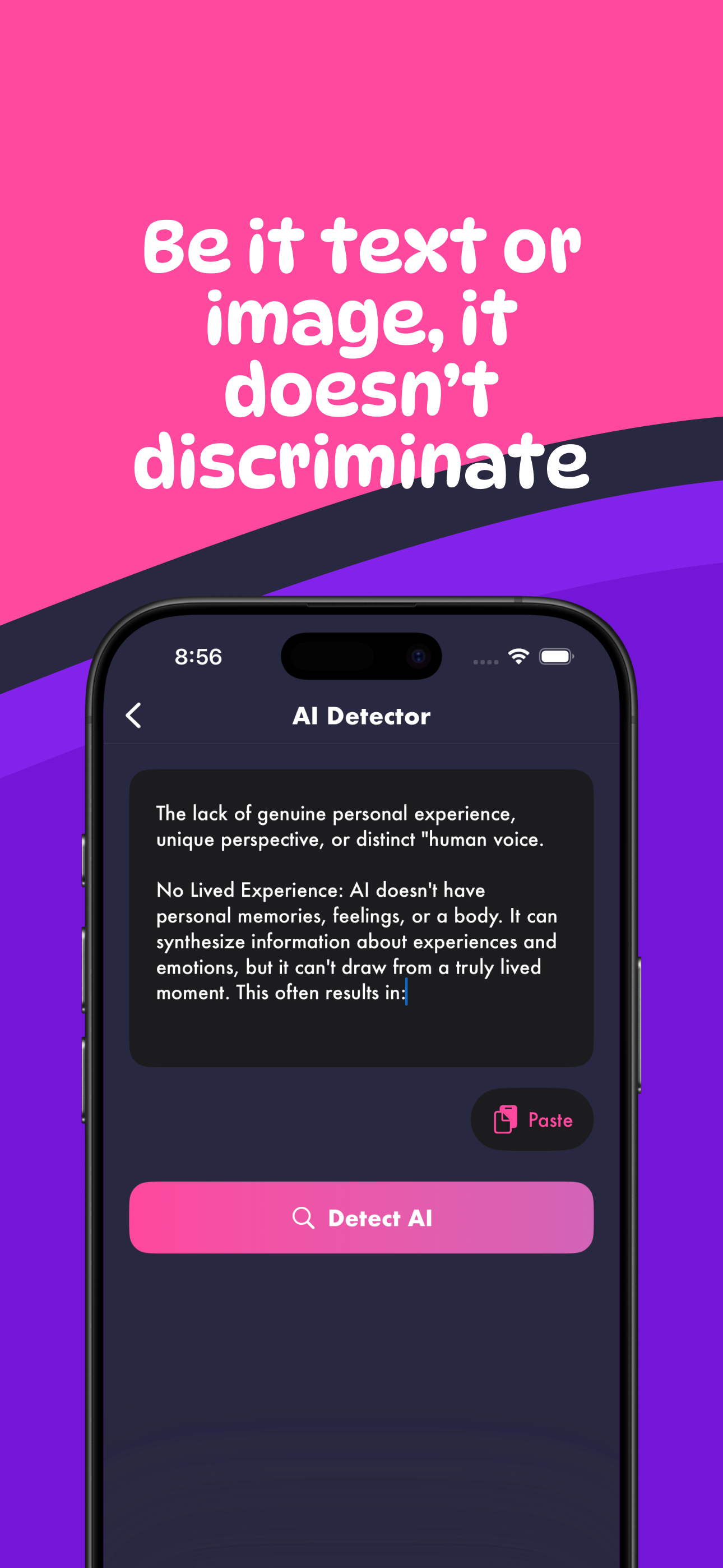 AIDetector App Screenshot